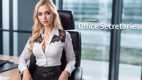 Seductive Office Secretaries (AI Lookbook) HD